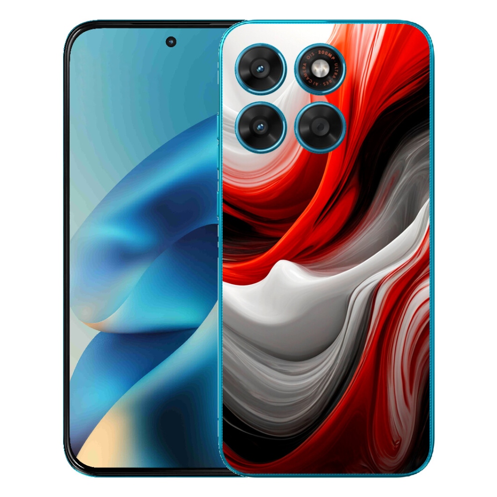 mmCase gélhuzat a Motorola Moto G87/G77/G67 készülékekhez – absztrakt motívum 47