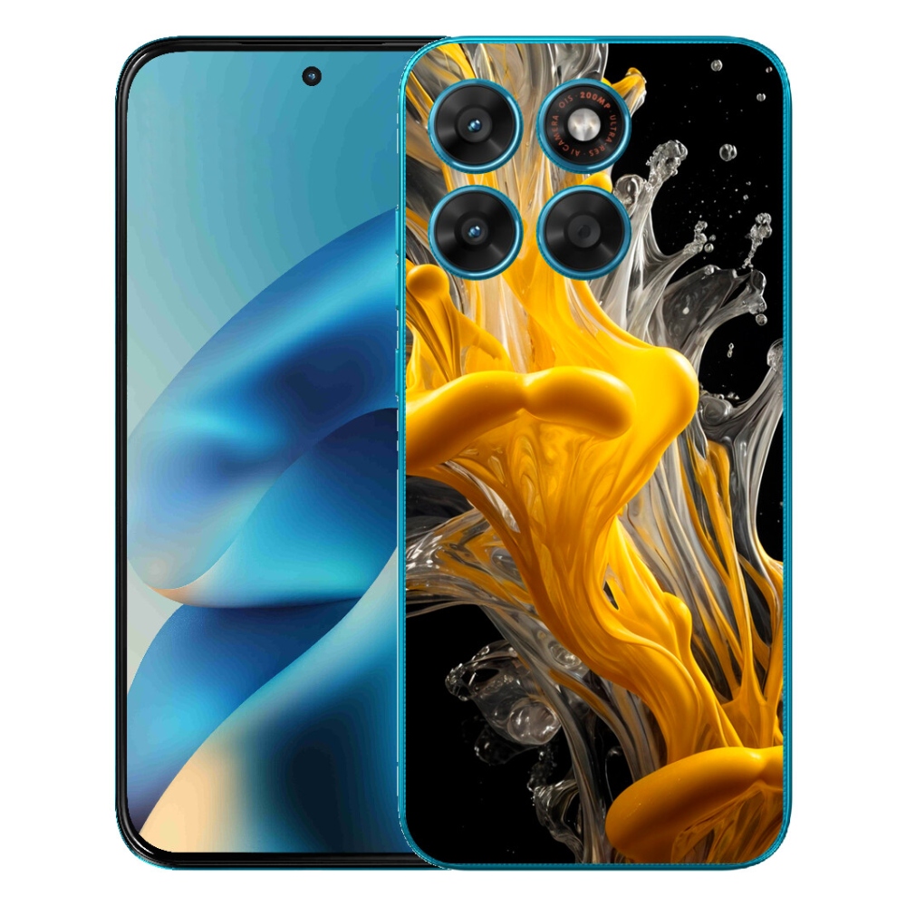 mmCase gélhuzat a Motorola Moto G87/G77/G67 készülékekhez – absztrakt motívum 48