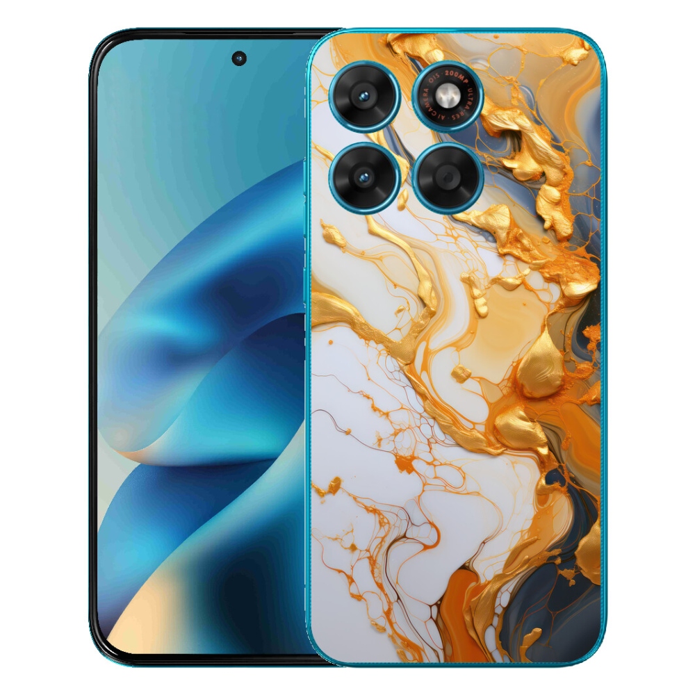 mmCase gélhuzat a Motorola Moto G87/G77/G67 készülékekhez – absztrakt motívum 6