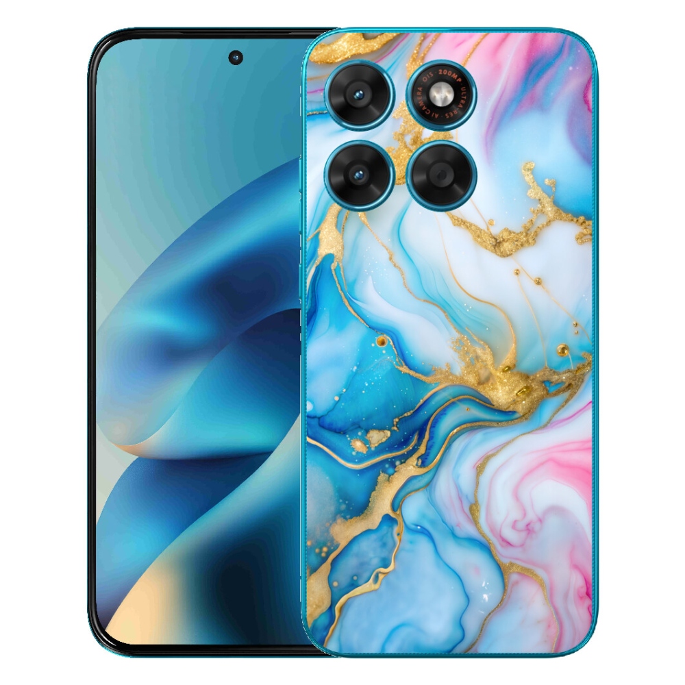 mmCase gélhuzat a Motorola Moto G87/G77/G67 készülékekhez – absztrakt motívum 61
