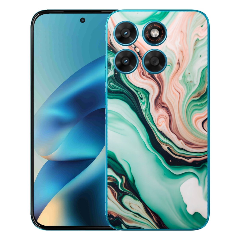 mmCase gélhuzat a Motorola Moto G87/G77/G67 készülékekhez – absztrakt motívum 62