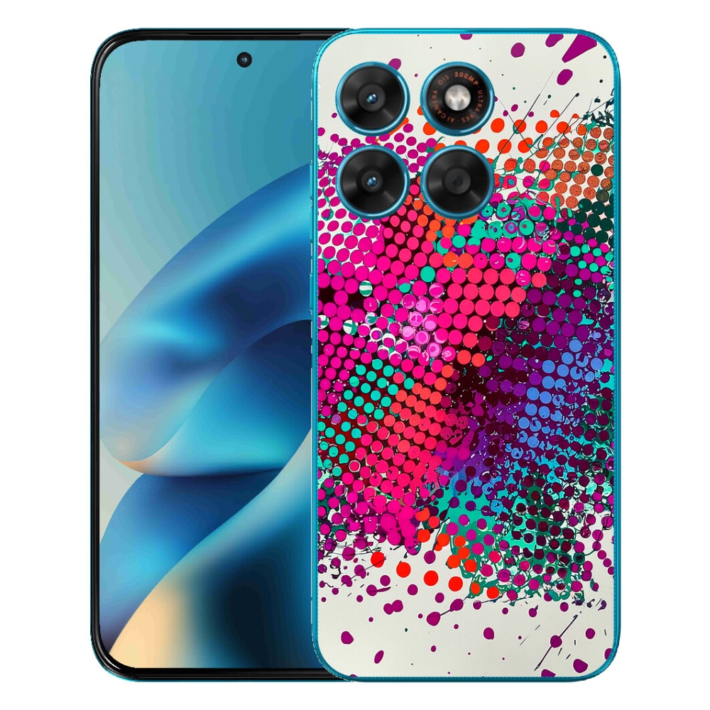 mmCase gélhuzat a Motorola Moto G87/G77/G67 készülékekhez – absztrakt motívum 65
