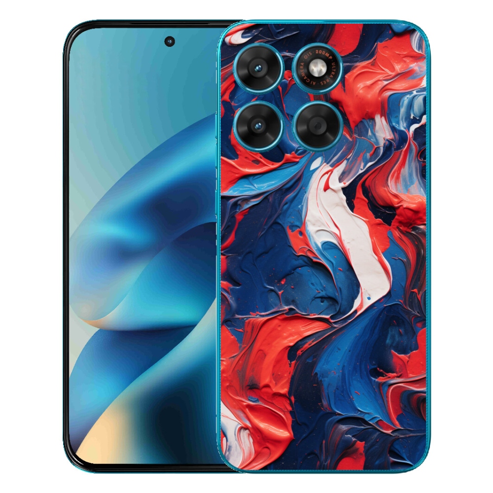 mmCase gélhuzat a Motorola Moto G87/G77/G67 készülékekhez – absztrakt motívum 7