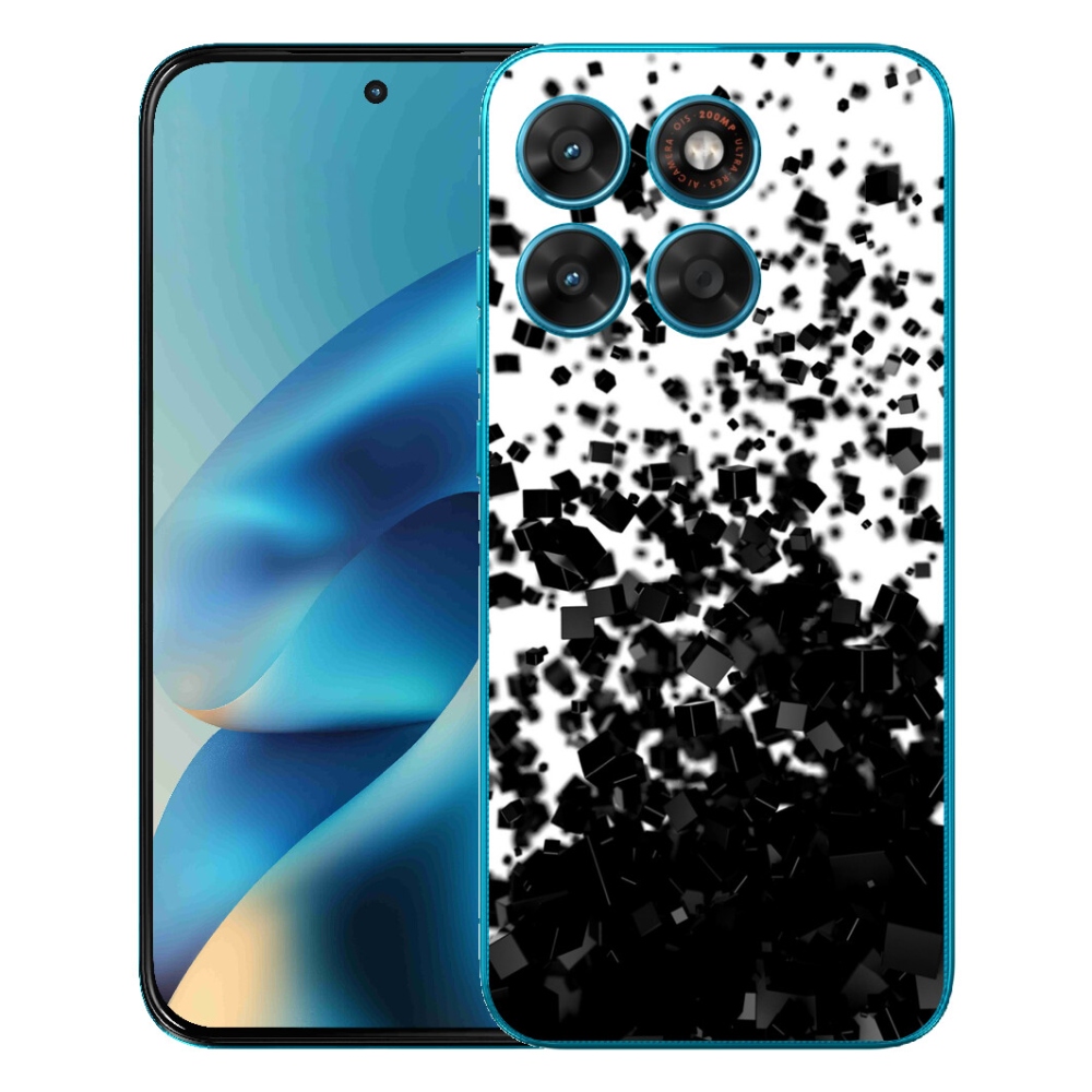 mmCase gél tok a Motorola Moto G87/G77/G67 készülékekhez – absztrakt minta 1