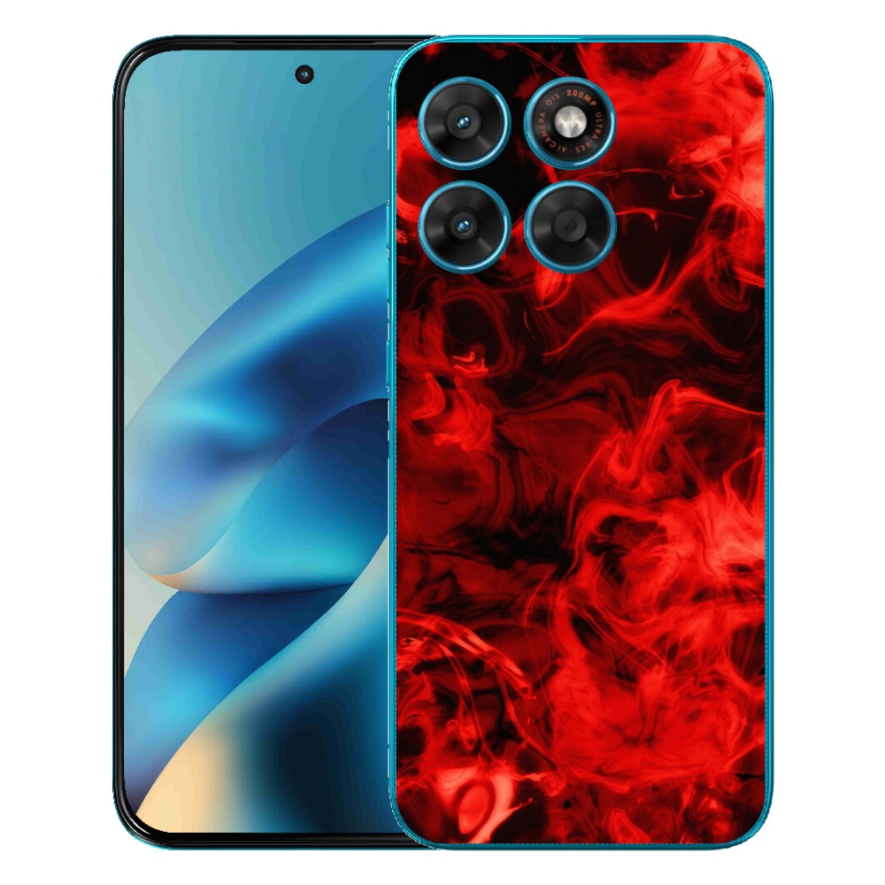 mmCase gél tok a Motorola Moto G87/G77/G67 készülékekhez – absztrakt minta 11