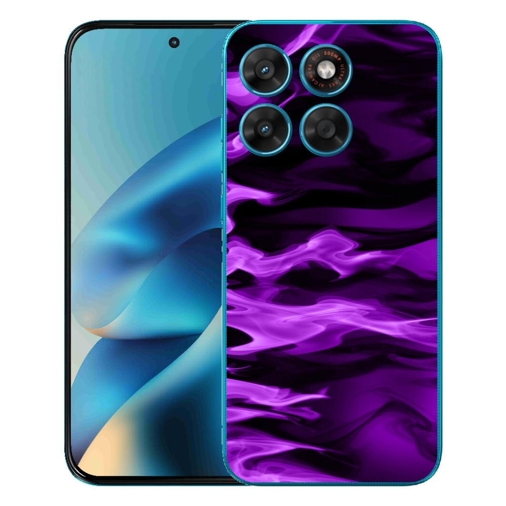 mmCase gél tok a Motorola Moto G87/G77/G67 készülékekhez – absztrakt minta 9