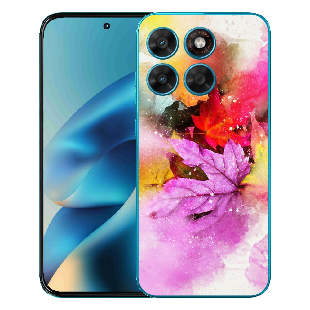 mmCase gélhuzat a Motorola Moto G87/G77/G67 készülékekhez – színes lapok