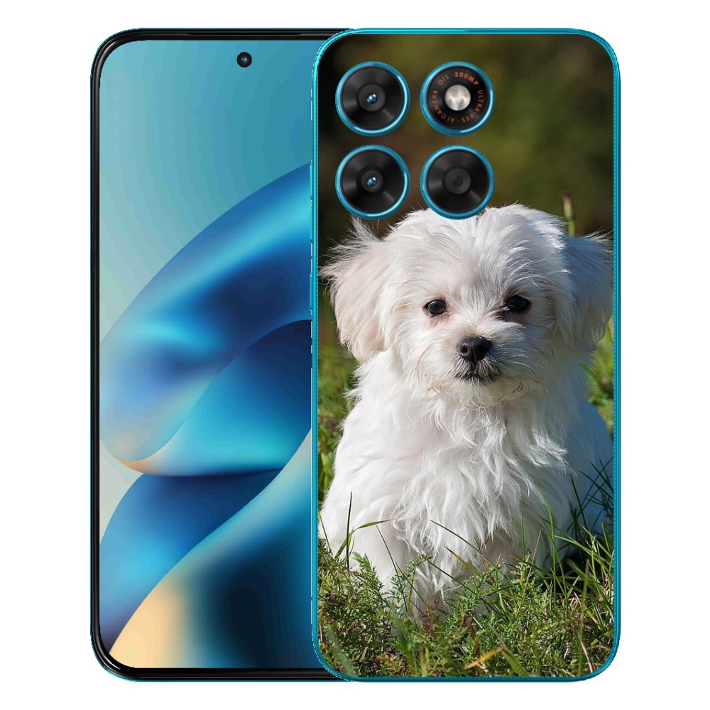 mmCase gélhuzat a Motorola Moto G87/G77/G67 készülékekhez – bichon frisé