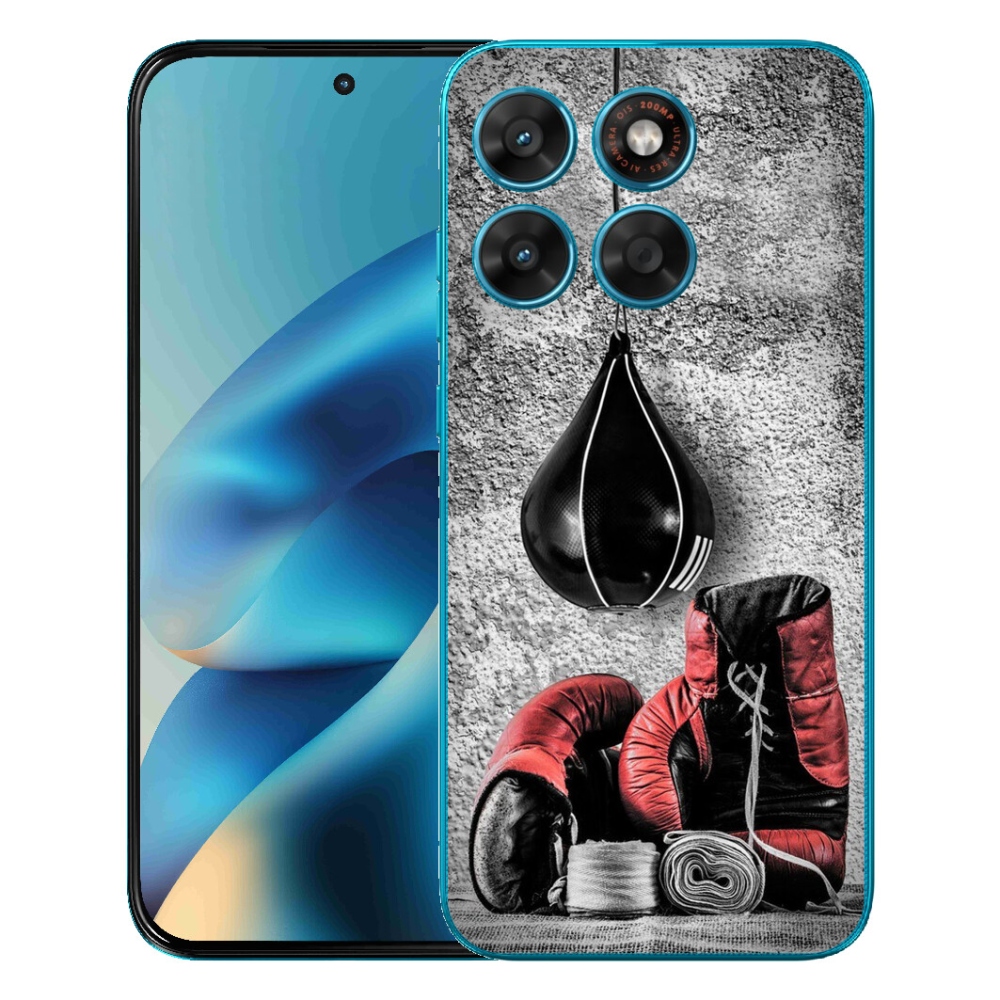 mmCase gél tok a Motorola Moto G87/G77/G67 készülékekhez – bokszzsák és kesztyű
