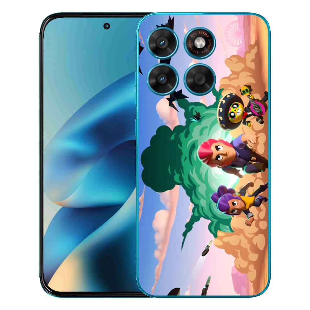 mmCase géltok a Motorola Moto G87/G77/G67 készülékekhez – Brawl Stars