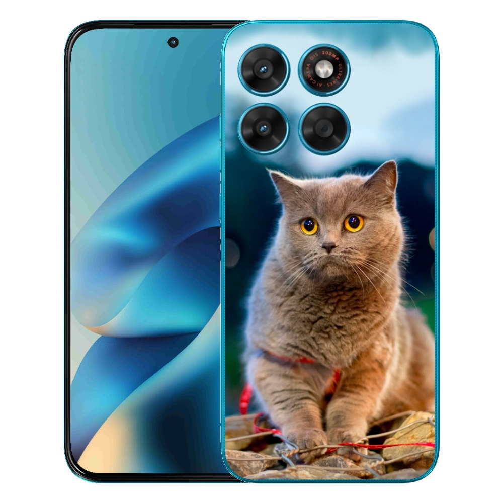 mmCase gél tok a Motorola Moto G87/G77/G67 készülékekhez – brit kék 2
