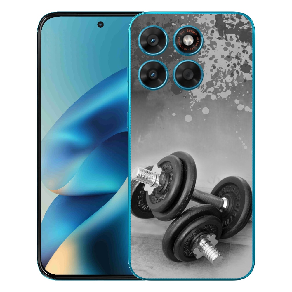 mmCase gél tok a Motorola Moto G87/G77/G67 készülékekhez – súlyzók 1