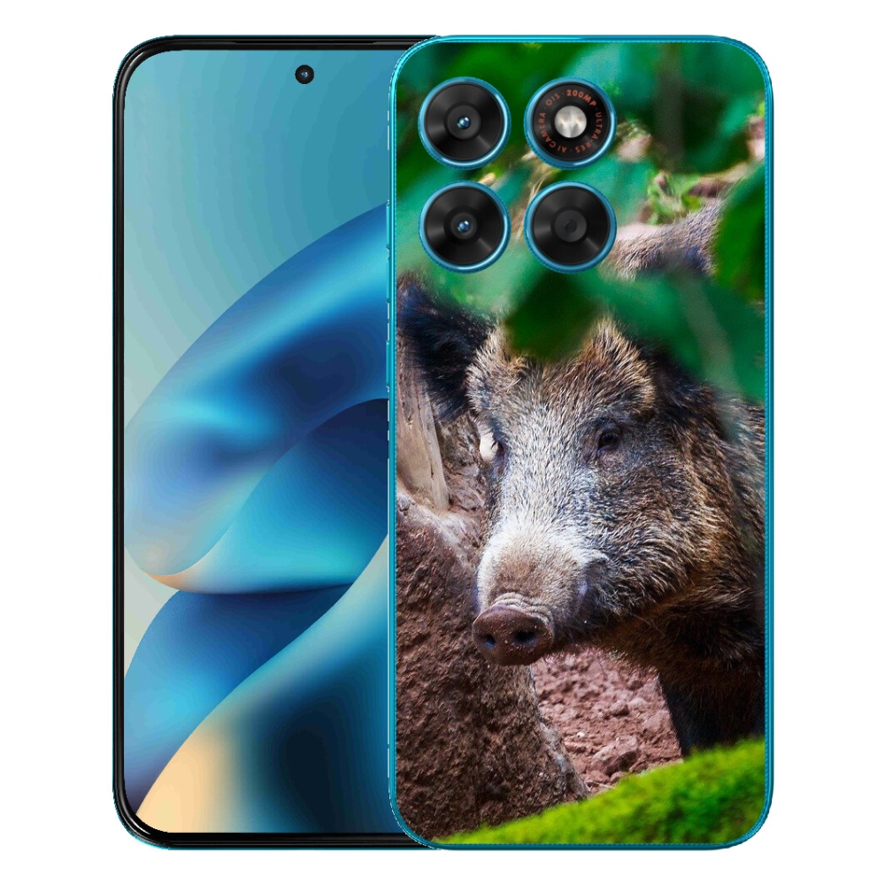 mmCase gél tok a Motorola Moto G87/G77/G67 készülékekhez – vadkan