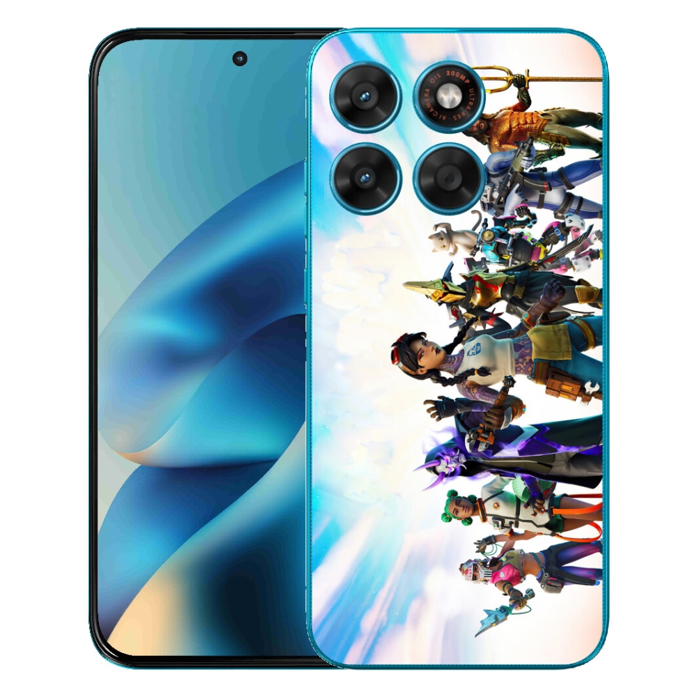 mmCase géltok a Motorola Moto G87/G77/G67 készülékekhez – Fortnite