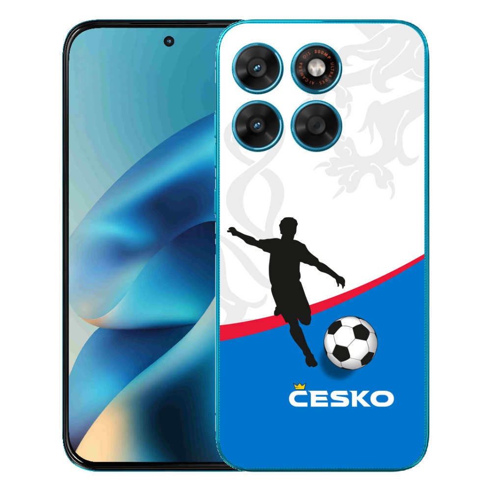 mmCase géltok a Motorola Moto G87/G77/G67 készülékekhez – Cseh labdarúgó-válogatott 1