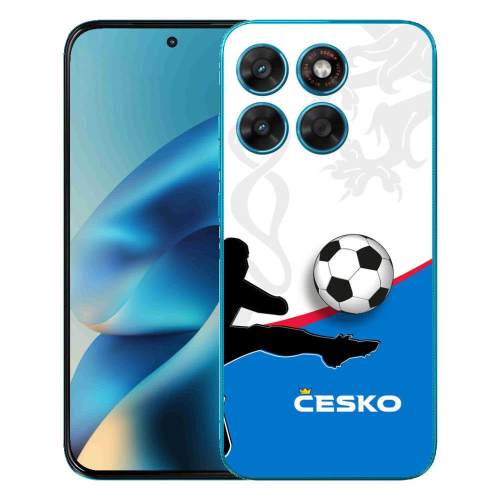 mmCase géltok a Motorola Moto G87/G77/G67 készülékekhez – Cseh labdarúgó-válogatott 3