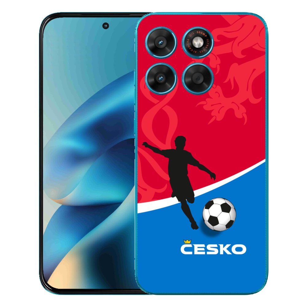 mmCase gél tok a Motorola Moto G87/G77/G67 készülékekhez – Cseh labdarúgó-válogatott