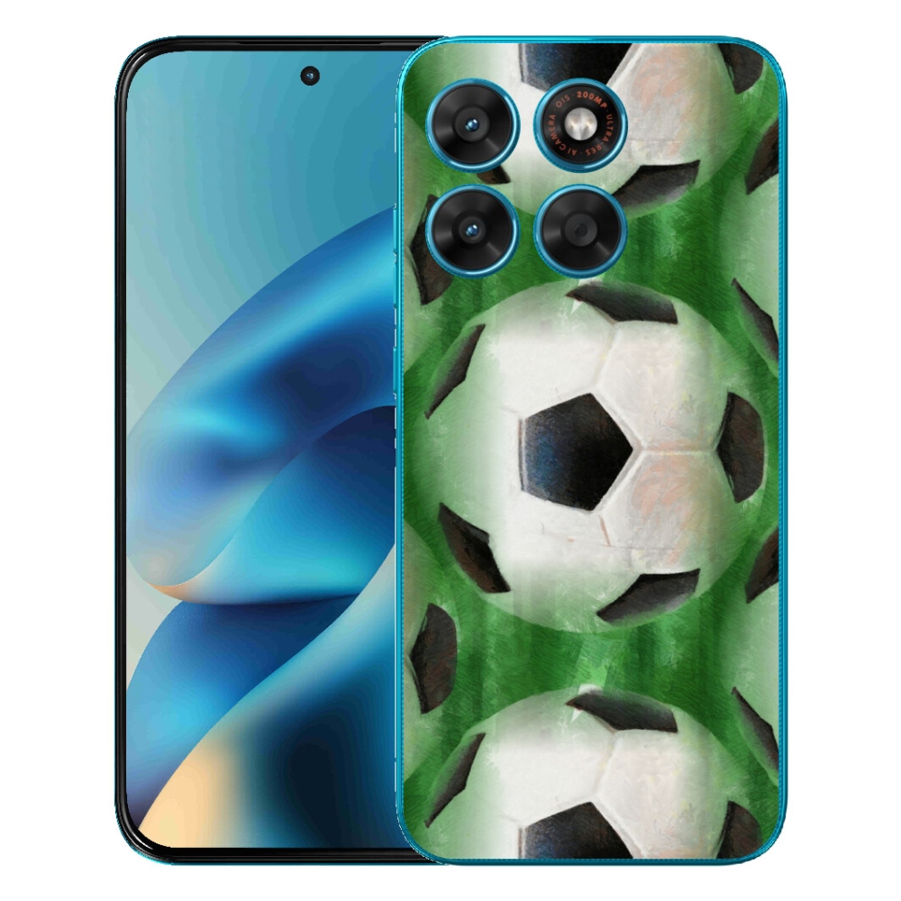 mmCase gél tok a Motorola Moto G87/G77/G67 készülékekhez – futball-labda