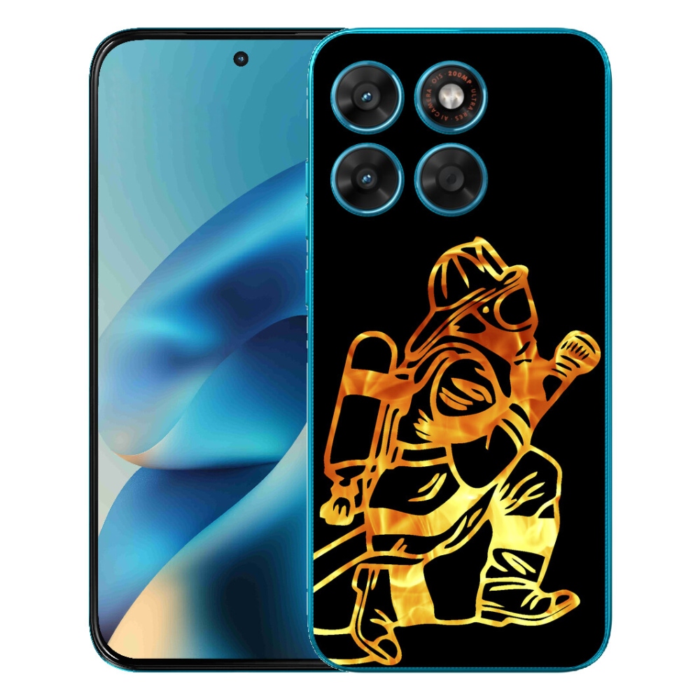 mmCase gél tok a Motorola Moto G87/G77/G67 készülékekhez – tűzoltó 1