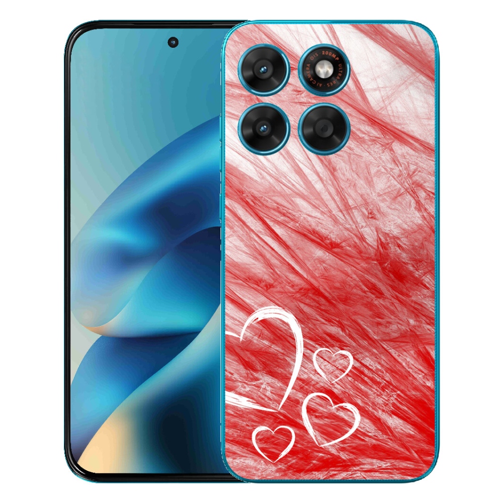 mmCase gél tok a Motorola Moto G87/G77/G67 készülékekhez – szív