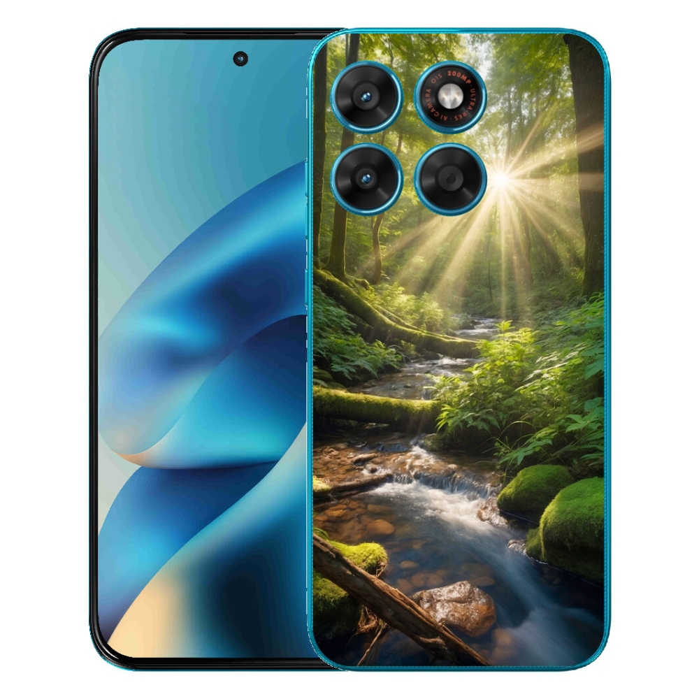 mmCase gélhuzat a Motorola Moto G87/G77/G67 készülékekhez – „az erdő mélye”