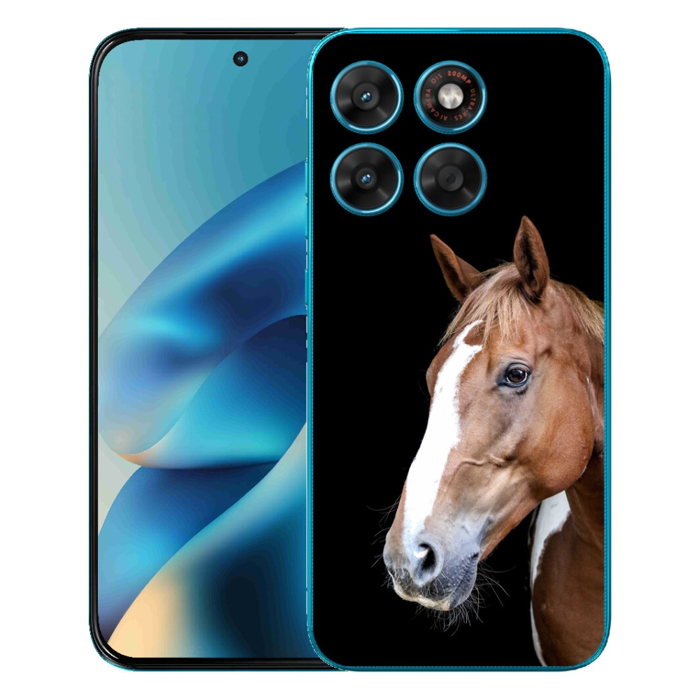 mmCase géltok a Motorola Moto G87/G77/G67 készülékekhez – barna ló 3