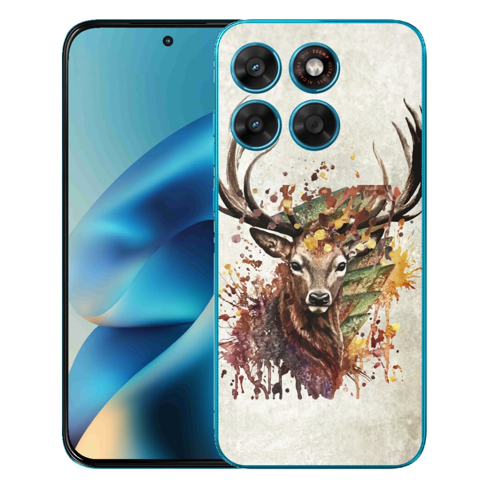 mmCase gélhuzat a Motorola Moto G87/G77/G67 készülékekhez – szarvas 1