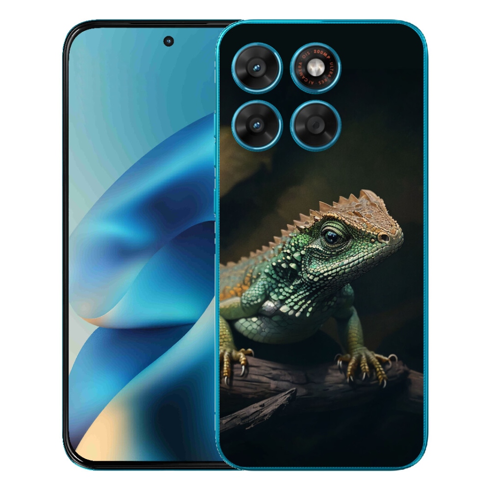 mmCase gél tok a Motorola Moto G87/G77/G67 készülékekhez – gyík