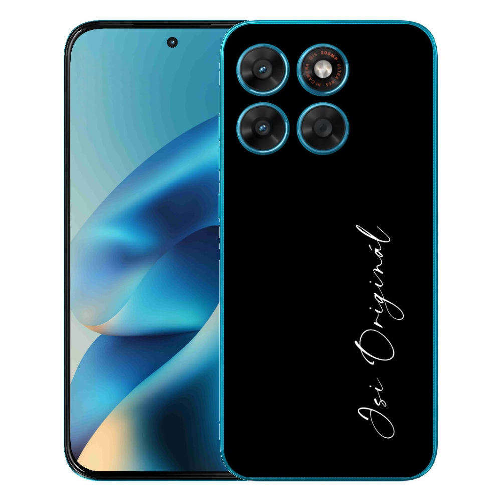 mmCase géltok a Motorola Moto G87/G77/G67-hez – eredeti, fekete háttérrel