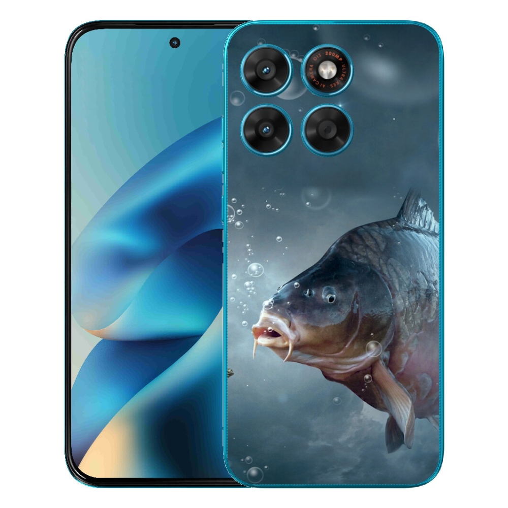 mmCase gélhuzat a Motorola Moto G87/G77/G67-hez – ponty és buborékok