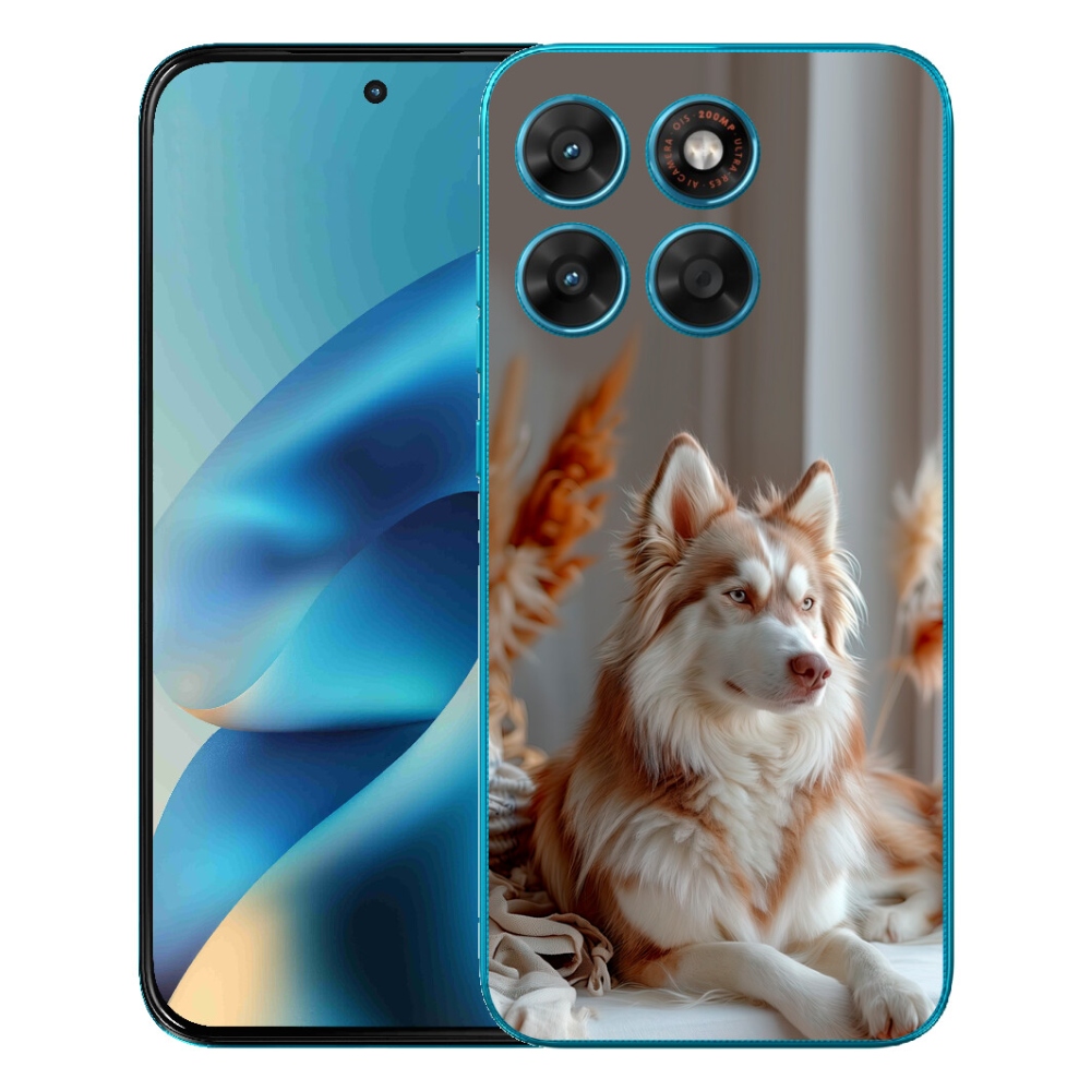 mmCase géltok a Motorola Moto G87/G77/G67-hez – nyugodt szibériai husky