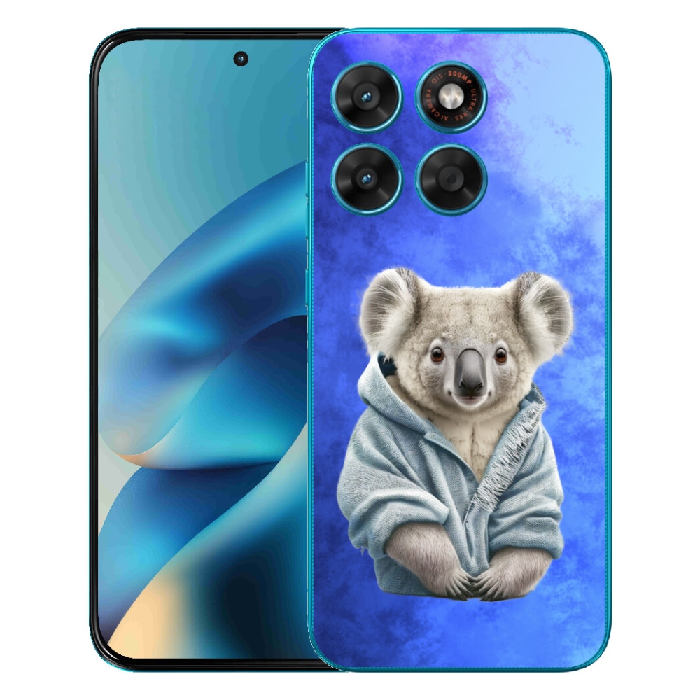 mmCase géltok a Motorola Moto G87/G77/G67-hez – pulóveres koala
