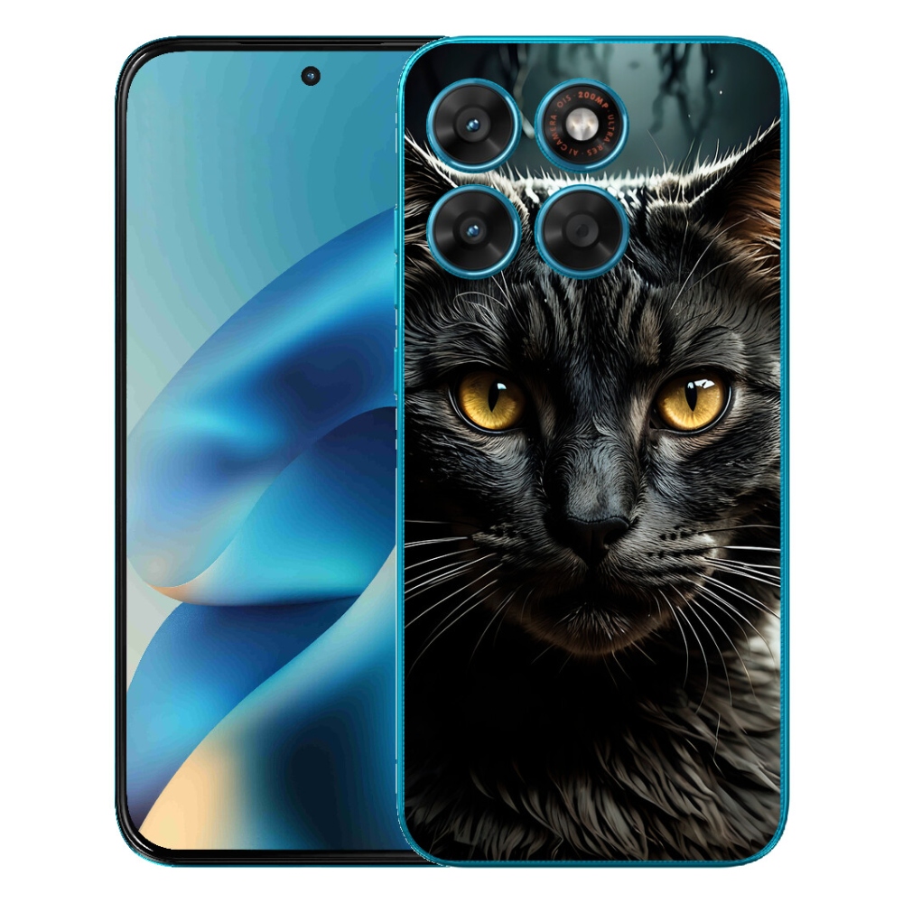 mmCase géltok a Motorola Moto G87/G77/G67 készülékekhez – macskás mintázat 3