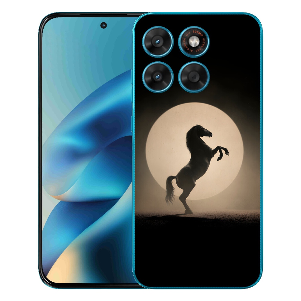 mmCase gél tok a Motorola Moto G87/G77/G67-hez – ló sziluettje