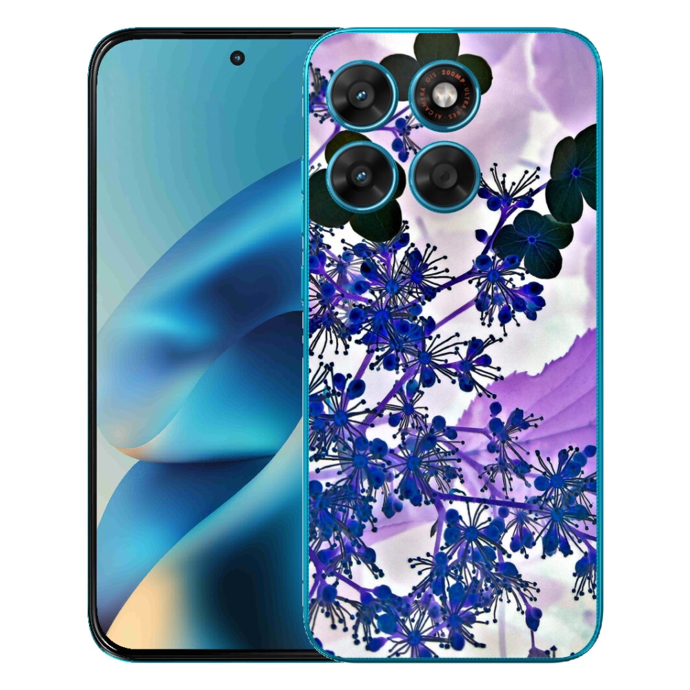 mmCase gél tok a Motorola Moto G87/G77/G67 készülékekhez – hortenzia virág