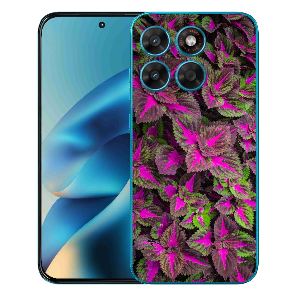 mmCase gél tok a Motorola Moto G87/G77/G67 készülékekhez – virágok 10