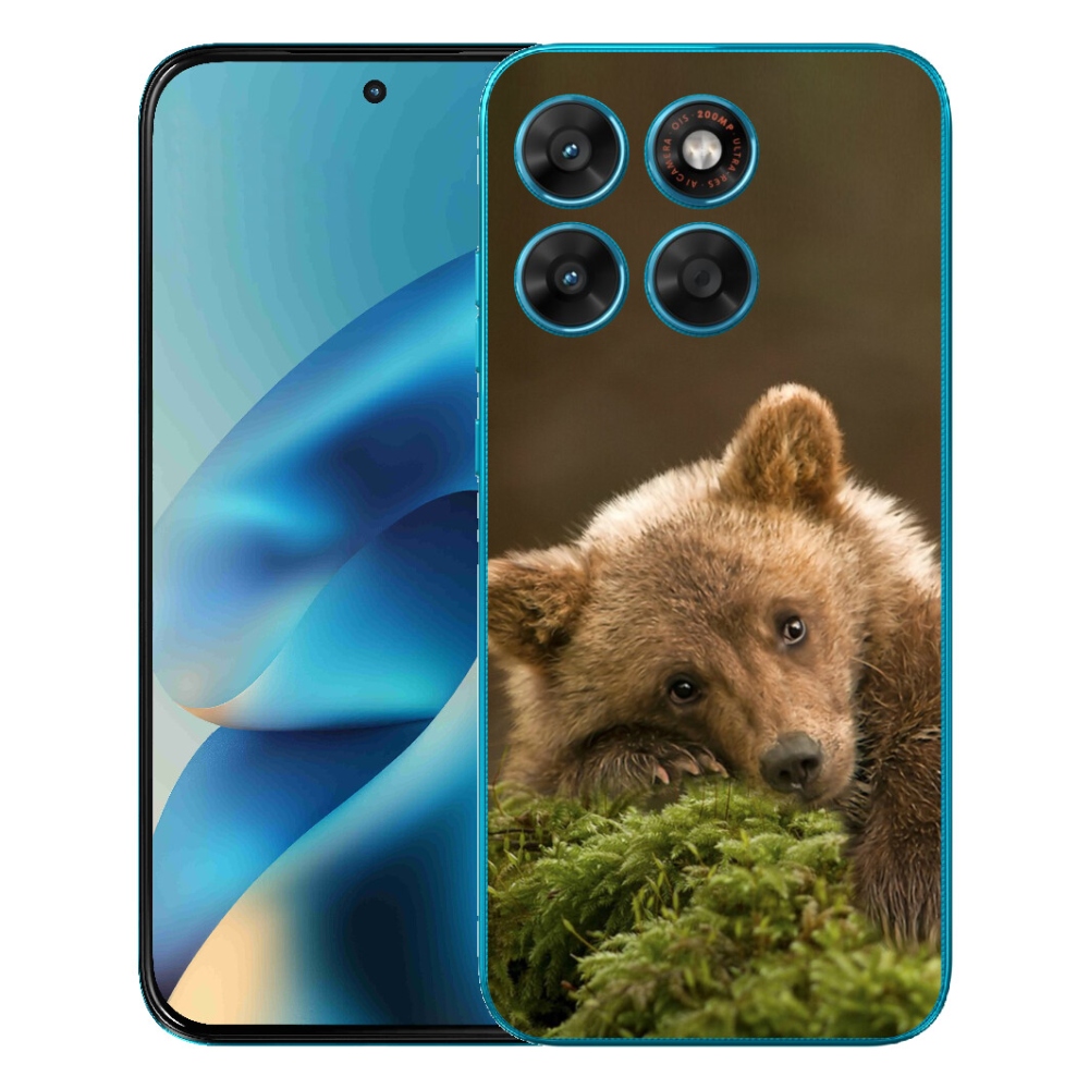 mmCase gél tok a Motorola Moto G87/G77/G67 készülékekhez – medve
