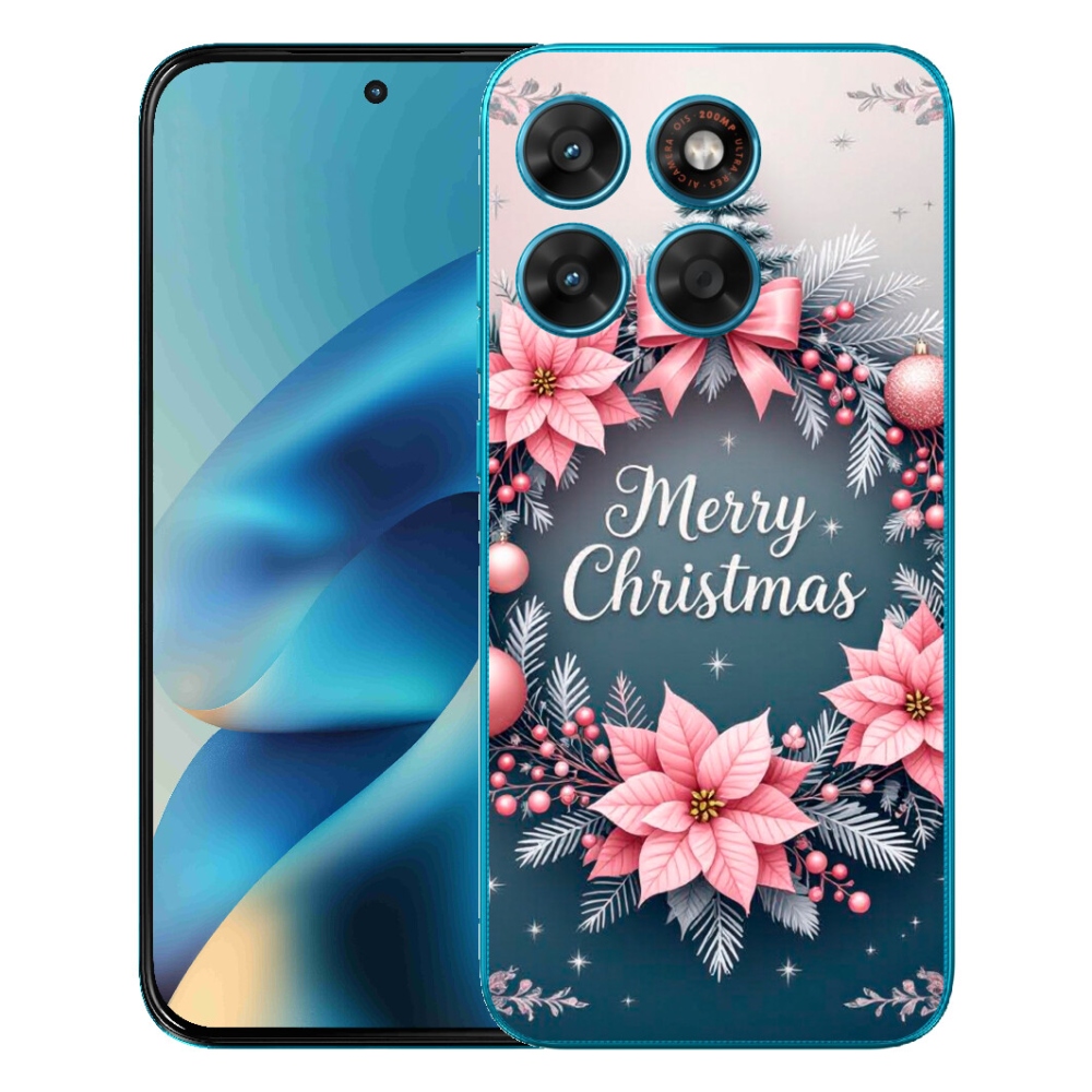 mmCase géltok a Motorola Moto G87/G77/G67 készülékekhez – boldog karácsonyt