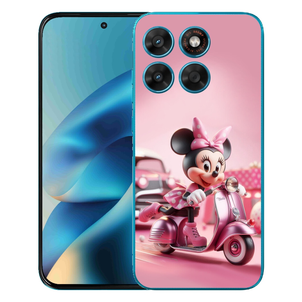 mmCase gél tok a Motorola Moto G87/G77/G67 készülékekhez – minnie 1