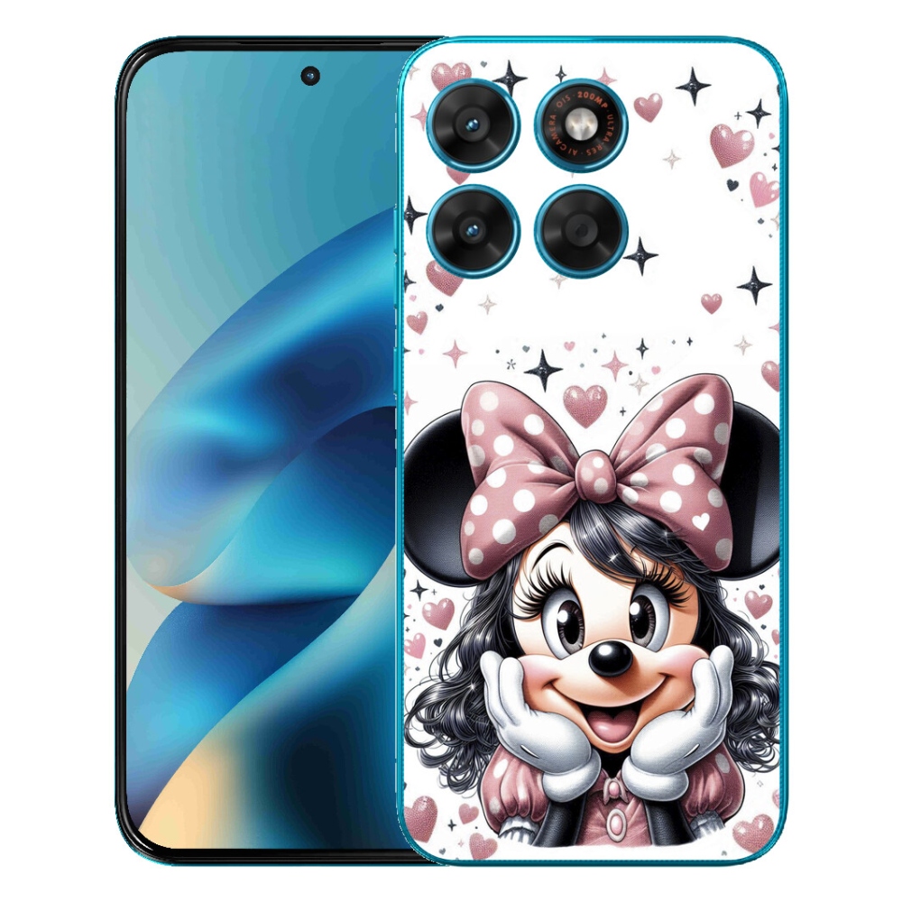 mmCase gél tok a Motorola Moto G87/G77/G67 készülékekhez – minnie