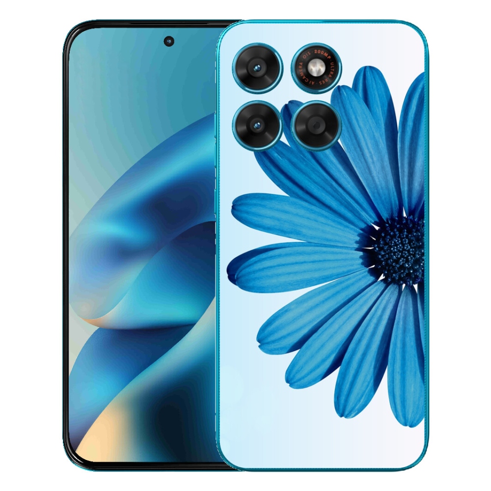mmCase géltok a Motorola Moto G87/G77/G67 készülékekhez – kék margaréta