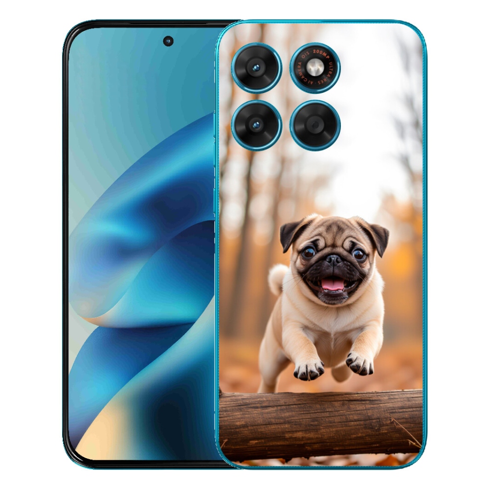 mmCase gélhuzat a Motorola Moto G87/G77/G67 készülékekhez – mops 2