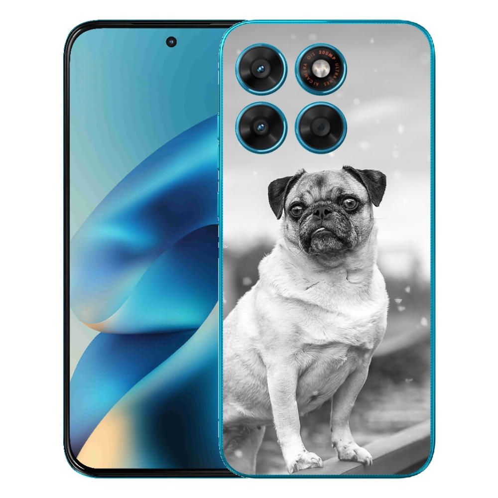 mmCase gélhuzat a Motorola Moto G87/G77/G67 készülékekhez – mops