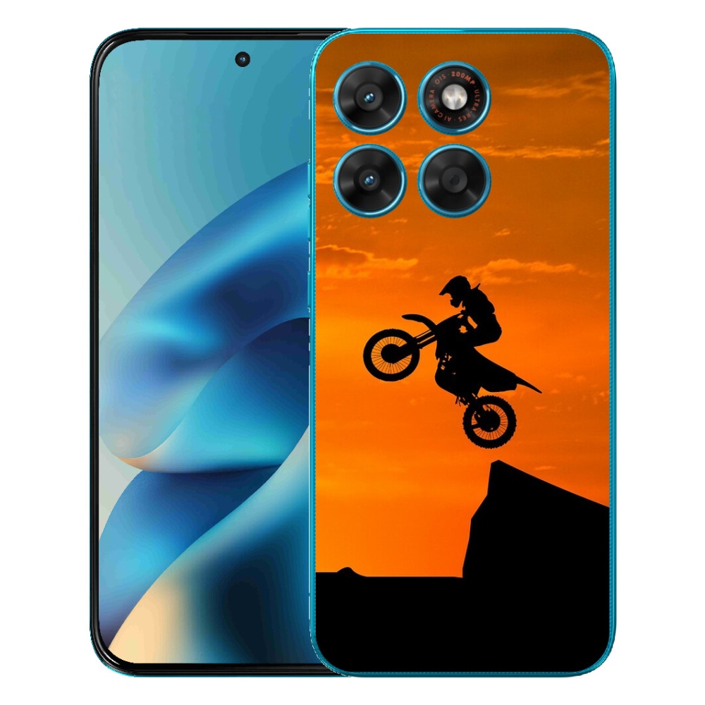 mmCase gél tok a Motorola Moto G87/G77/G67 készülékekhez – motocross