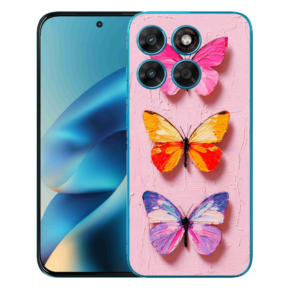 mmCase géltok a Motorola Moto G87/G77/G67 modellekhez – pillangós hármas