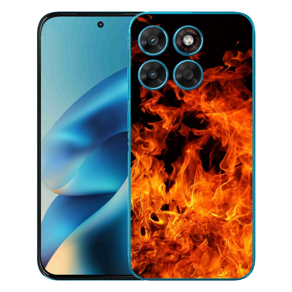mmCase gél tok a Motorola Moto G87/G77/G67-hez – zenész és tűz