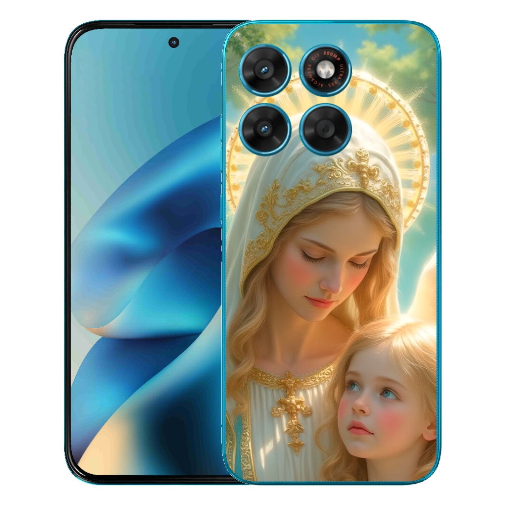 mmCase géltok a Motorola Moto G87/G77/G67 készülékekhez – vallási motívum 2