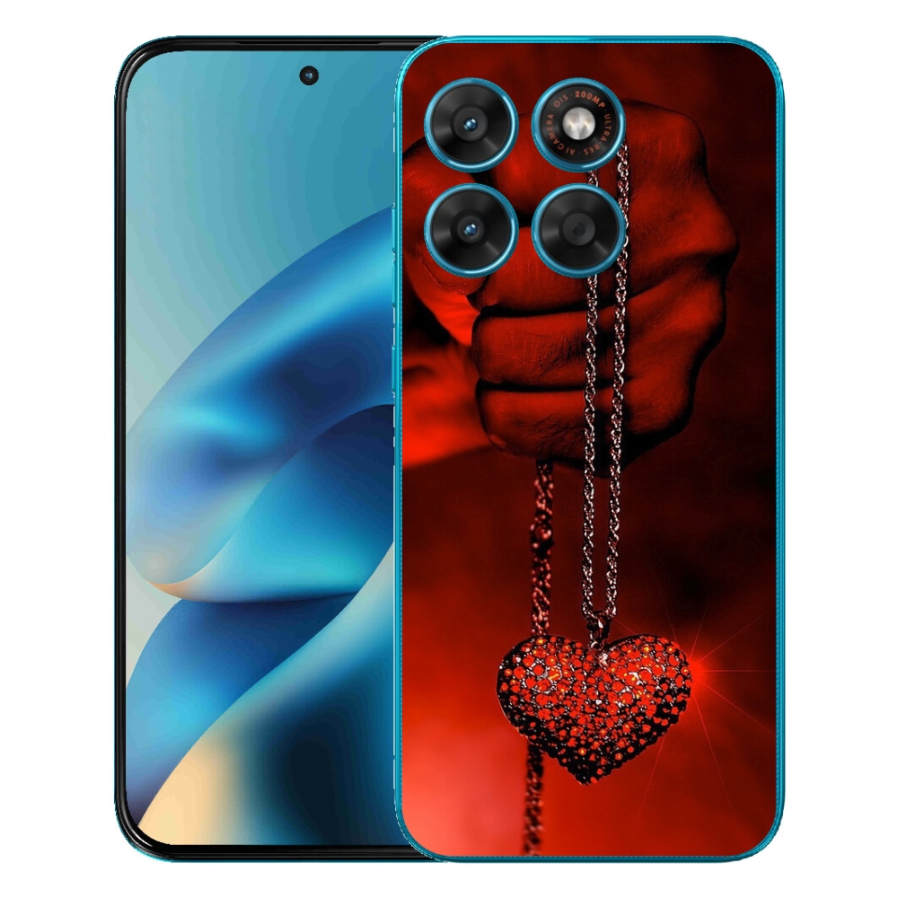 mmCase gél tok a Motorola Moto G87/G77/G67 készülékekhez – nyaklánc