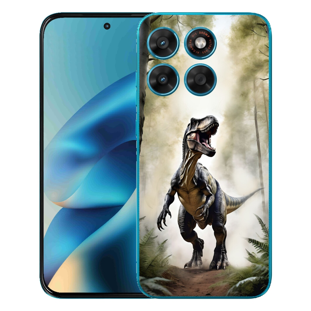 mmCase géltok a Motorola Moto G87/G77/G67-hez – dühös T-Rex