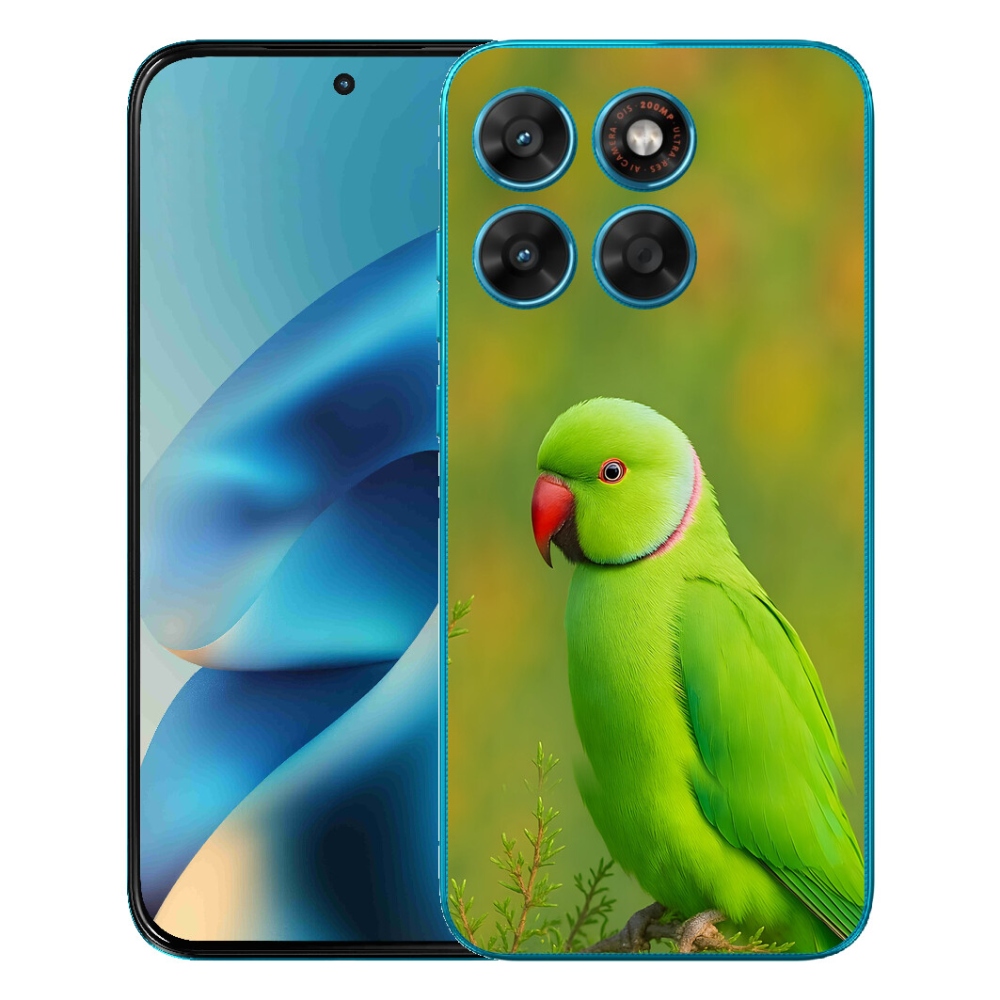 mmCase gélhuzat a Motorola Moto G87/G77/G67-hez – alexandri papagáj 2